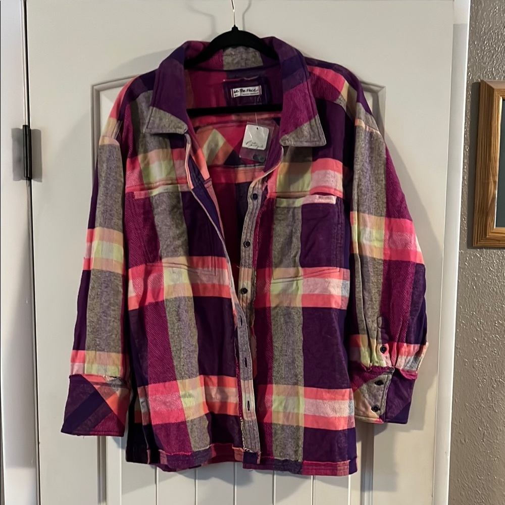 NWT Free People So Long Summer Button Up Shirt